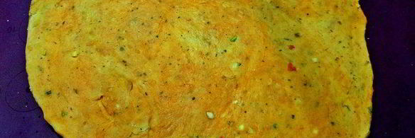 фасолевый паштет на томатных крекерах