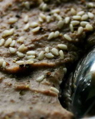 Фасолиево-имбирный паштет