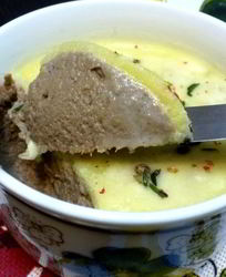 Куриный паштет с айвой