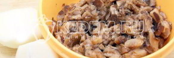 куриный паштет с грибами