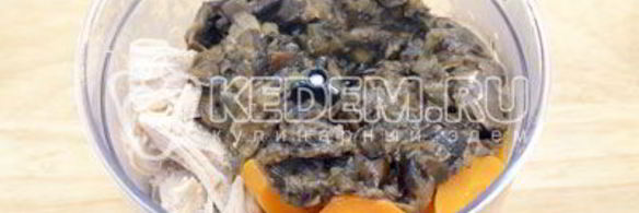 куриный паштет с грибами