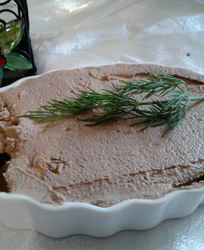 Нежный паштет из куриной печени