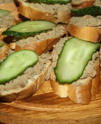 Паштет домашний печеночный Пикантный