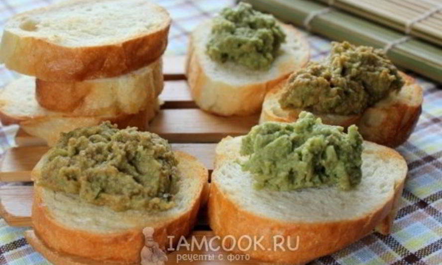 Рецепт паштета из авокадо