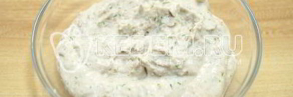 паштет из белой фасоли