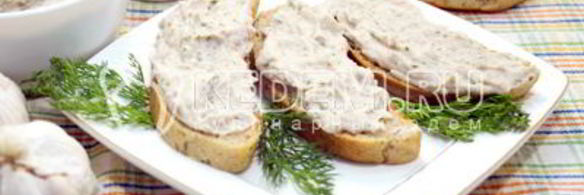 паштет из белой фасоли