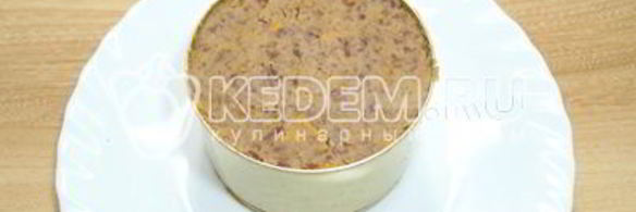 паштет из фасоли