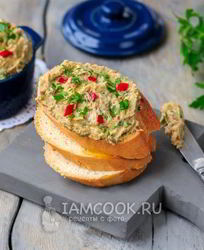 Паштет из красной фасоли