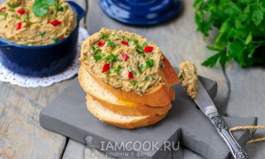 Рецепт паштета из красной фасоли