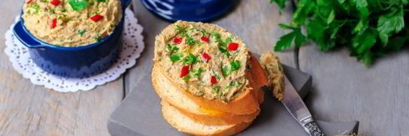 паштет из красной фасоли