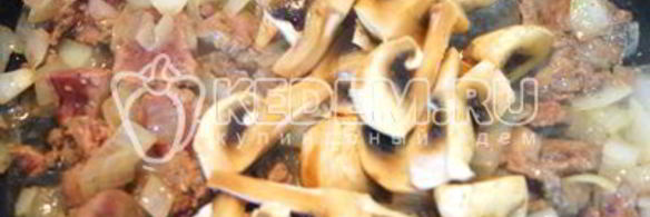 паштет из куриной печени с грибами