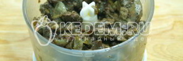 паштет из куриной печени с грибами