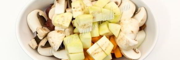 паштет из куриной печени с овощами