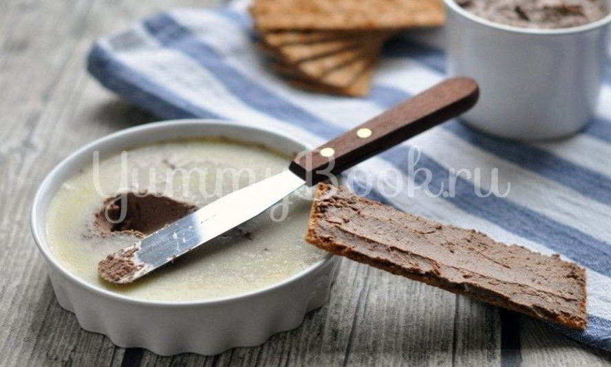 Рецепт паштета из куриной печени со сливками