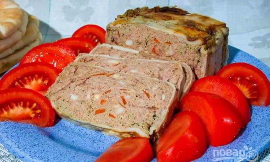 Рецепт паштета из куриной печени в духовке