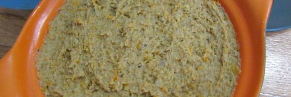 паштет из куриных желудков с морковью и луком