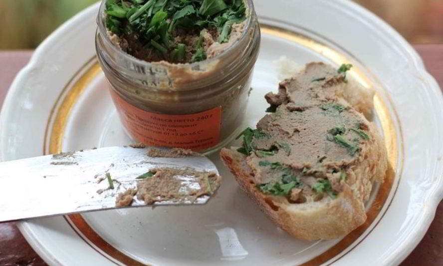 Рецепт паштета из печени с тыквой