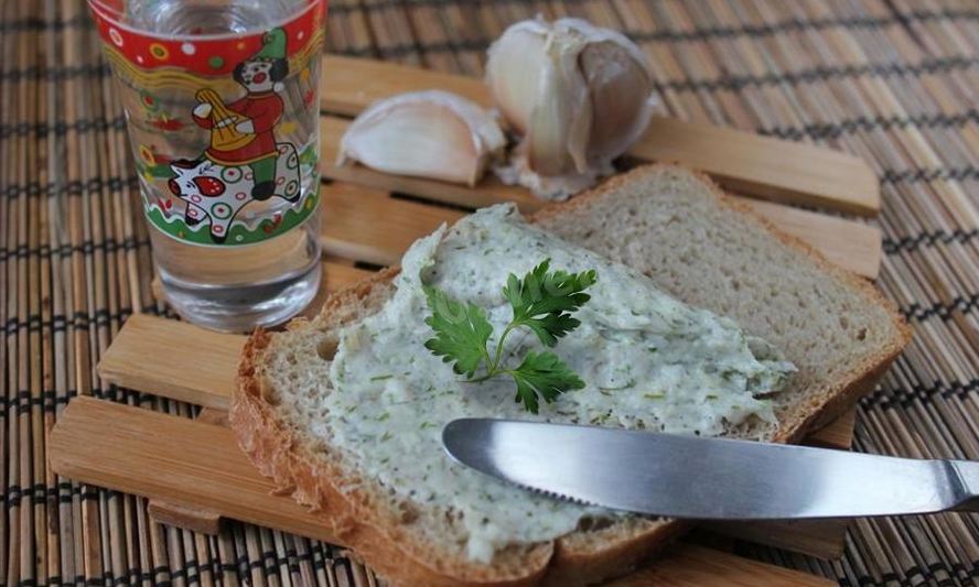 Рецепт паштета из сала