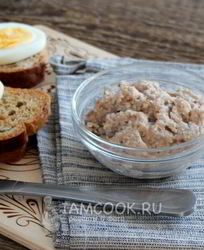 Паштет из селедки и яблок