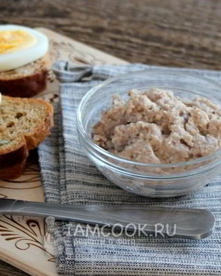 Паштет из селедки и яблок