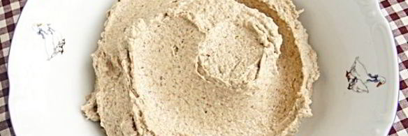 паштет из шампиньонов с грецкими орехами