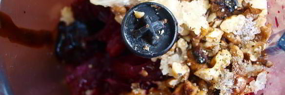 паштет из свеклы с апельсином и орехами