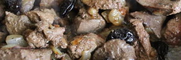 паштет из свиной печени с черносливом