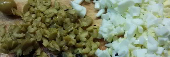 паштет из трески с оливками