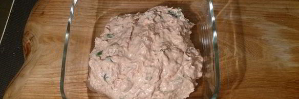 паштет из тунца и творожного сыра