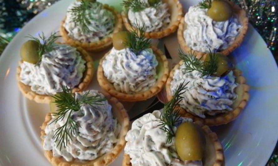 Рецепт паштета из творожного сыра и печени трески