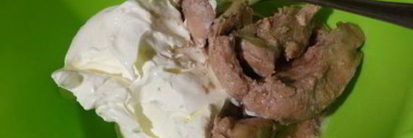 паштет из творожного сыра и печени трески