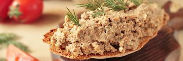 паштет из вареной говяжьей печени