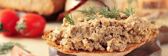 паштет из вареной говяжьей печени