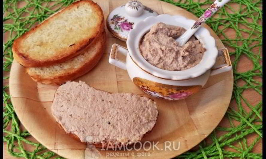 Рецепт паштета из яиц с орехами