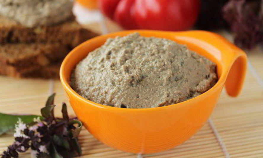 Рецепт паштета печеночного с баклажаном