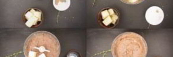 паштет печеночный со сливочным маслом