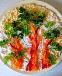 Паштет рыбный с сыром