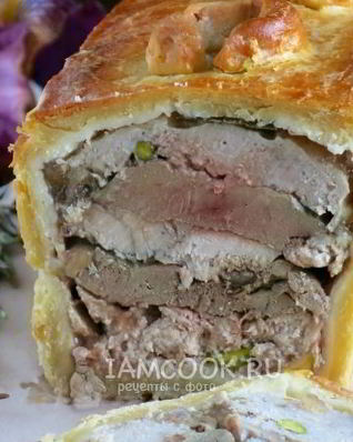 Паштет в тесте