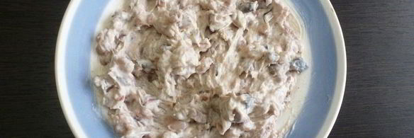 селедочный паштет с творожным сыром