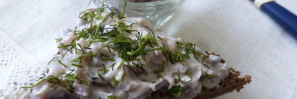 селедочный паштет с творожным сыром