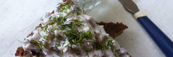 селедочный паштет с творожным сыром