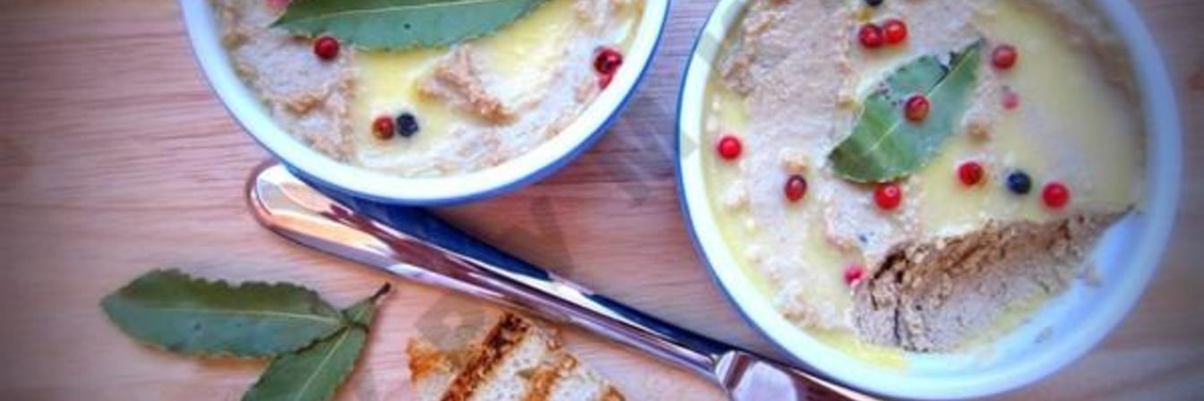 Запеченный паштет из утиной печени