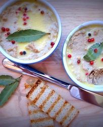 Запеченный паштет из утиной печени