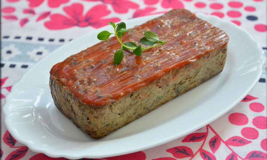 Рецепт запеченного паштета с грибами