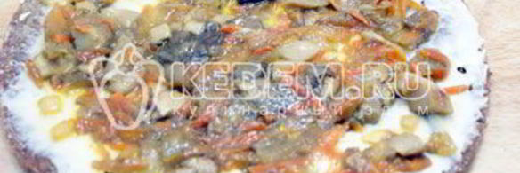 блинный торт с печенью