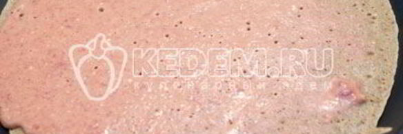 блинный торт с печенью