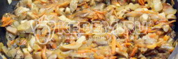 блинный торт с печенью