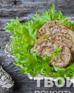 Печеночный рулет