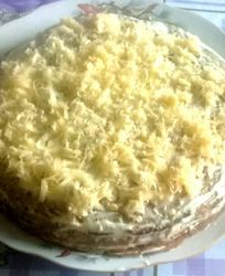 Печеночный тортик