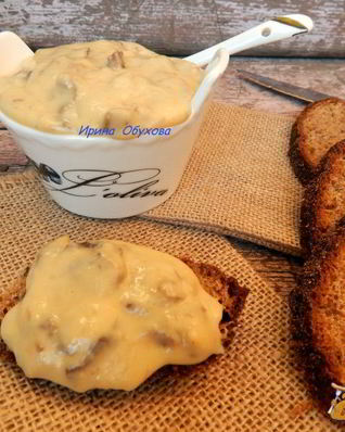 Плавленый сыр с грибами